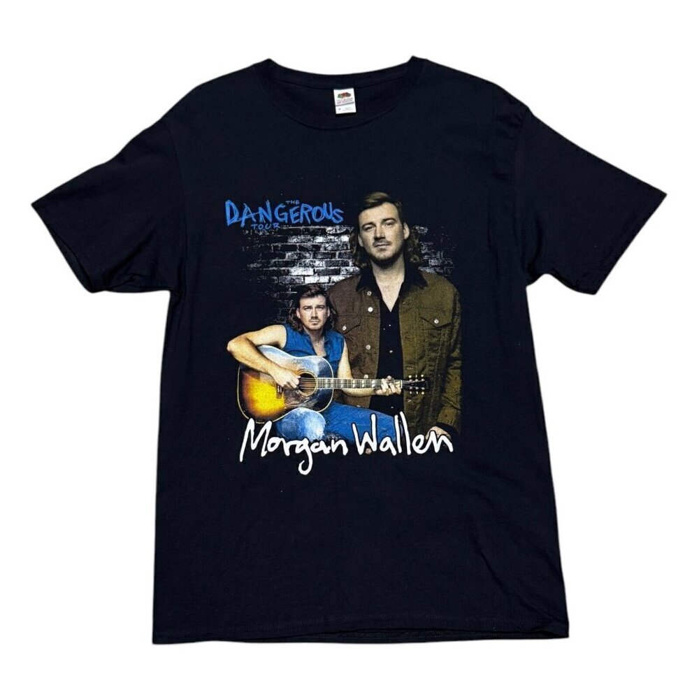 MORGAN WALLEN Dangerous Tour Merch Country Music Tee Shirt Medium